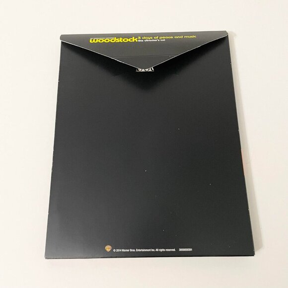 Woodstock Three Days of Peace Music Blu ray 3 Disc Set 40th Anniversary Flaws - Picture 10 of 16